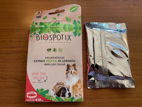 Biogance Biospotix Dog collar, 75cm - Emballage beskadiget